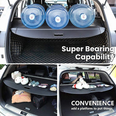 Ecowlboy trunk cover's soft damping ends reduce noise and protect your Rogue finish.