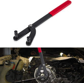Ecowlboy universal wrench holds camshaft securely for pulley work