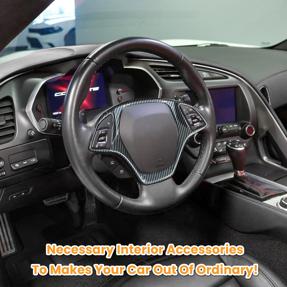 E-cowlboy UV-treated ABS trim preserves color on Corvette interior.