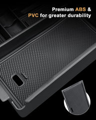 ECOZEN maximized center console space with multi-functional compartments.