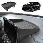 ECOZEN Q5 dash console behind-screen organizer in action, easy-access storage