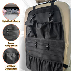 ECWKVN organizer with two heavy-duty hooks fits bags and gear securely.