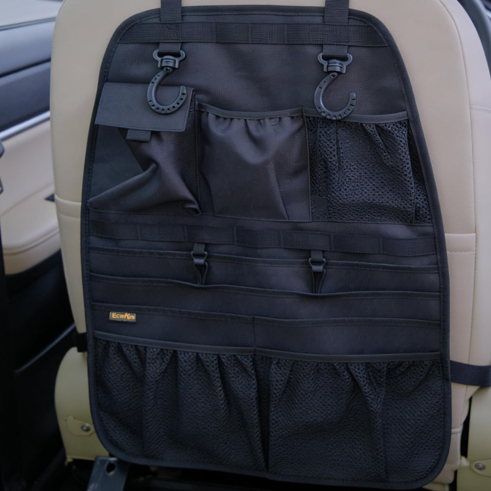 ECWKVN versatile organizer holds tools, bottles, snacks for work and family trips.