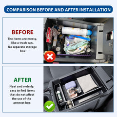 EDBETOS 4Runner armrest organizer expands center console storage.