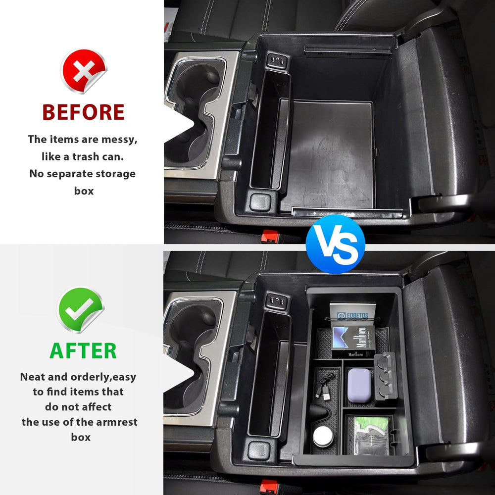 EDBETOS black trim design blends with factory interior for Tahoe/Suburban.