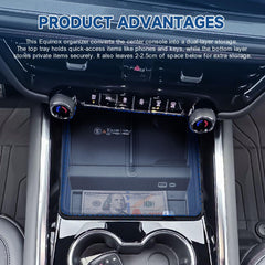 EDBETOS console tray with full console preserves OEM-style interior.