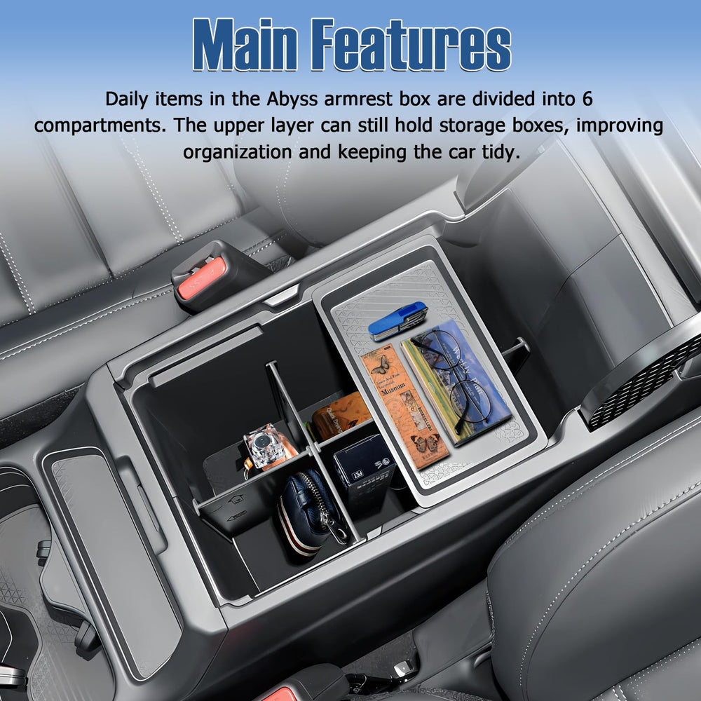 EDBETOS center console upgrade reduces rattling during drives