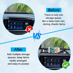 EDBETOS dash storage tray with ABS build adds durable, organized space.