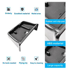EDBETOS dash tray keeps daily essentials within easy reach during commutes.