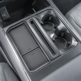 EDBETOS F-150 driver-pocket cubby cover keeps small items discreet and accessible