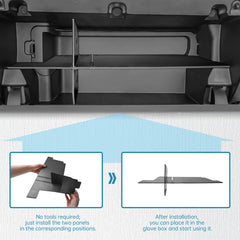 EDBETOS four compartment divider for Tacoma improves access and order