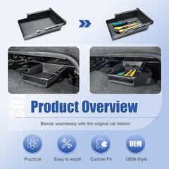 EDBETOS OEM-style under-seat tray preserves factory look