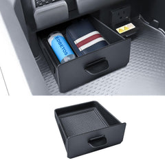 EDBETOS storage drawer in RAM cubby with front-slot for quick coins and small items