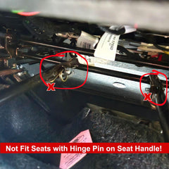 EDBETOS under-seat tray for Gladiator JT stores small items securely