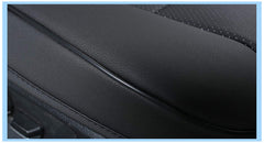 EDEALYN wear-resistant PU leather seat cover keeps seats looking new.