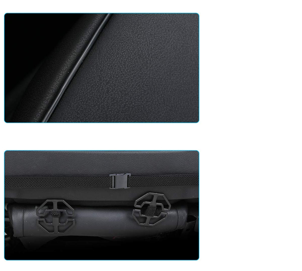 EDEALYN elegant black finish complements any interior style.