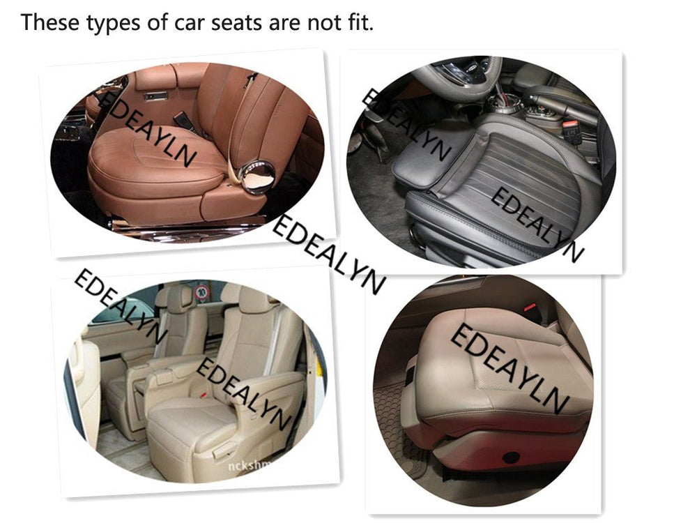 EDEALYN universal fit for most mid-size sedans and compact SUVs in black.