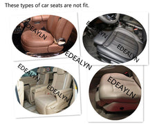 EDEALYN universal fit for most mid-size sedans and compact SUVs in black.