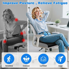 Portable handle on EdenDwell seat cushion enables easy transport.