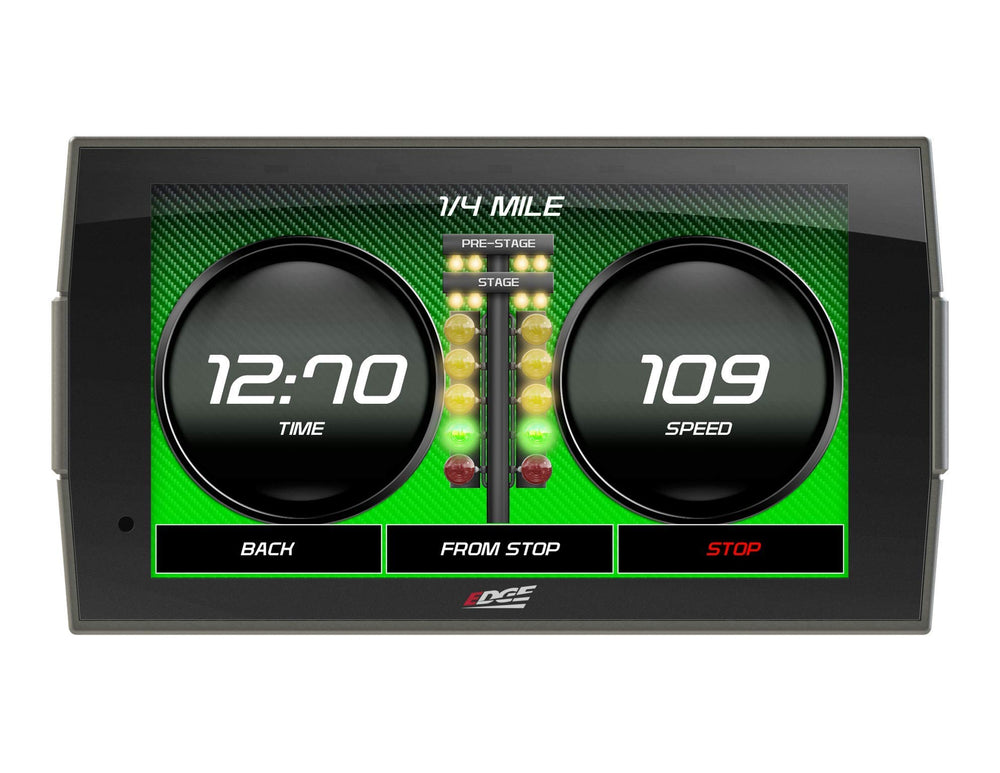 EDGE CTS3 color graphs emphasize performance cues for at-a-glance checks.