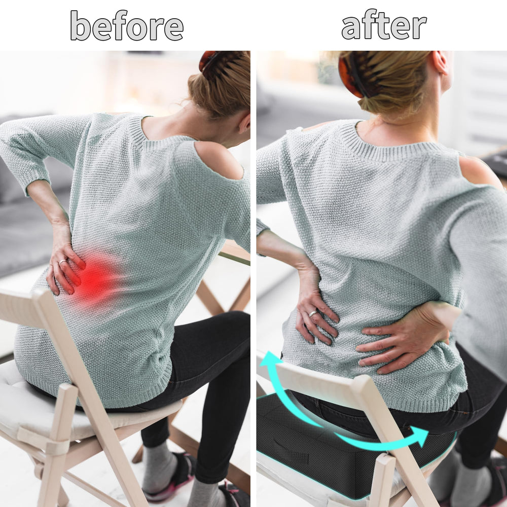 EDIETH cushion ideal for car seats and daily commutes.