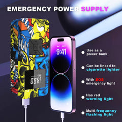 EDOMOL LED flashlight with SOS mode for night emergencies