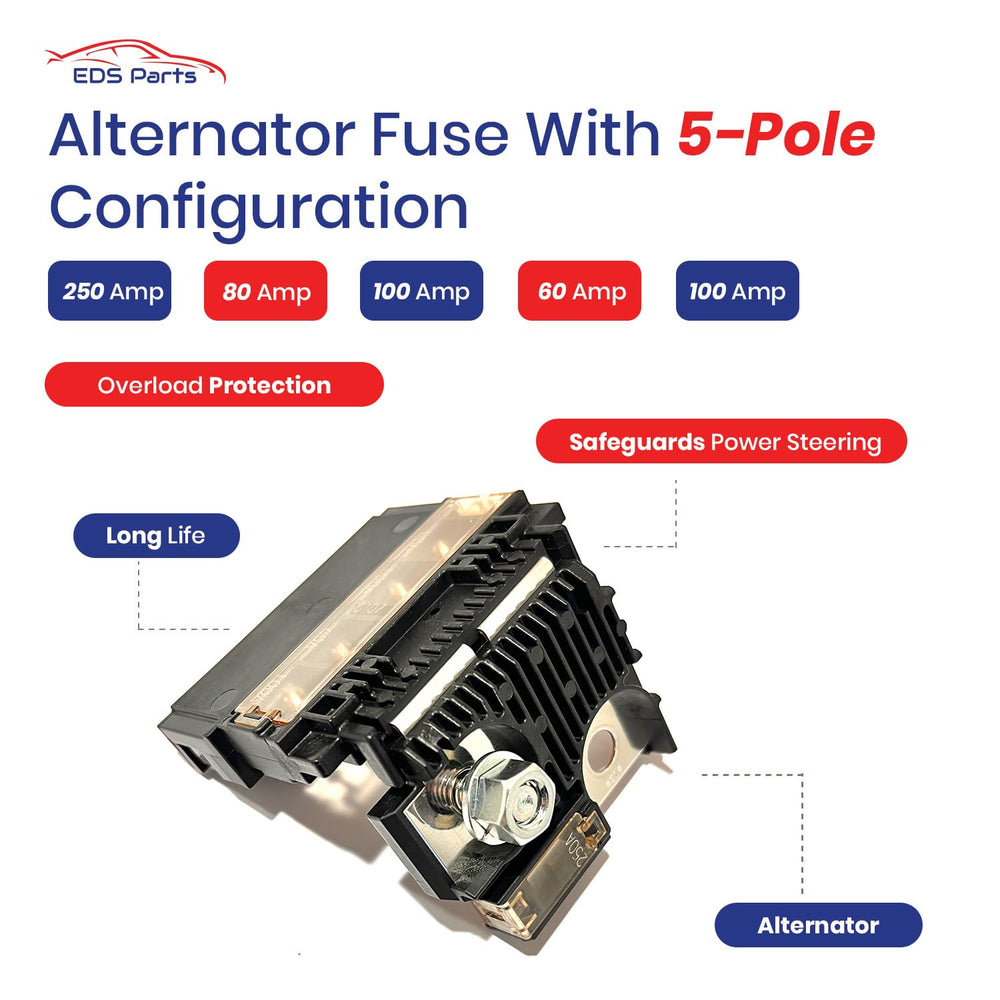 EDS 924-079 second 100A fuse balancing power distribution.