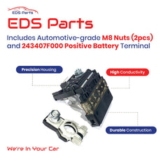 EDS 924-079 positive battery terminal for solid electrical connections.