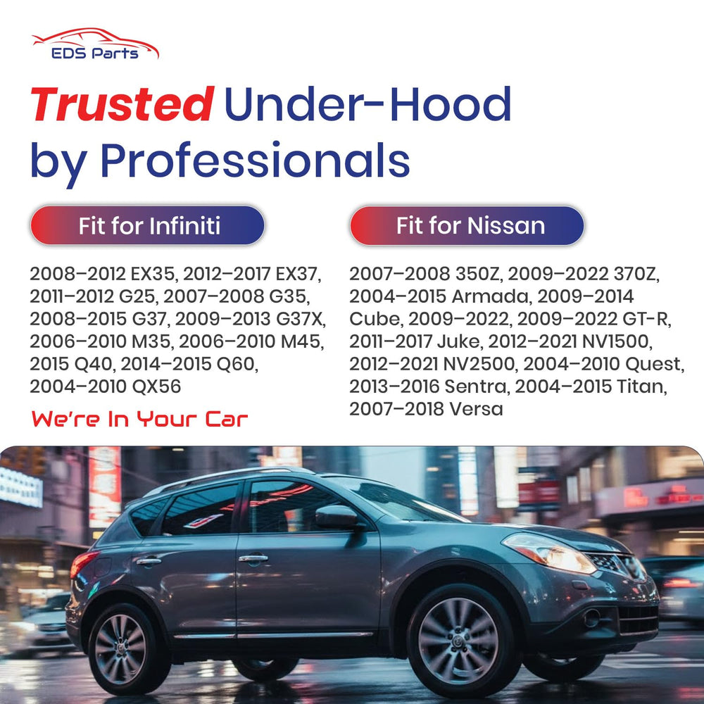 EDS compatibility overview for Infiniti and Nissan models