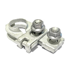 EDS Positive Terminal Connector front view highlighting secure, corrosion-resistant contact.