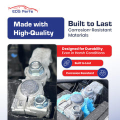 EDS tin-plated terminal ensuring long-lasting performance in engine bays