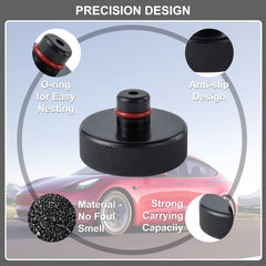 Edulnke protects battery during jacking with rigid support surface.