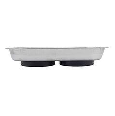 Edward Tools tray securely mounts to metal surfaces for easy access.