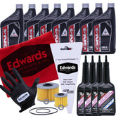 Edwards Oil Change Kit for Honda Pioneer 1000 package, complete contents for quick maintenance.