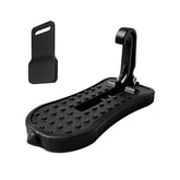 EENEXA car door step folded for latch use provides easy roof access.