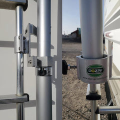 Durable 16-gauge aluminum tubing for strength and lightness