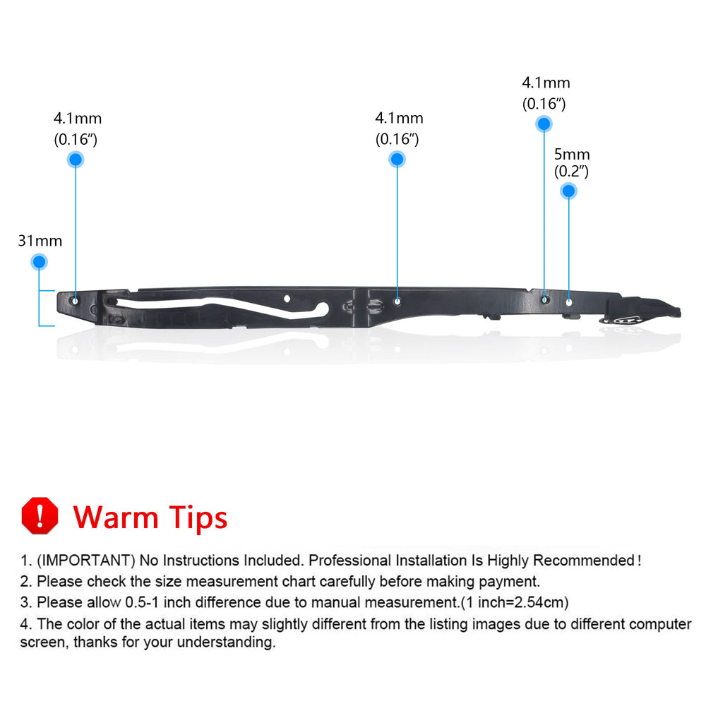 Effoexparts ABS sunroof track material resists corrosion long-term