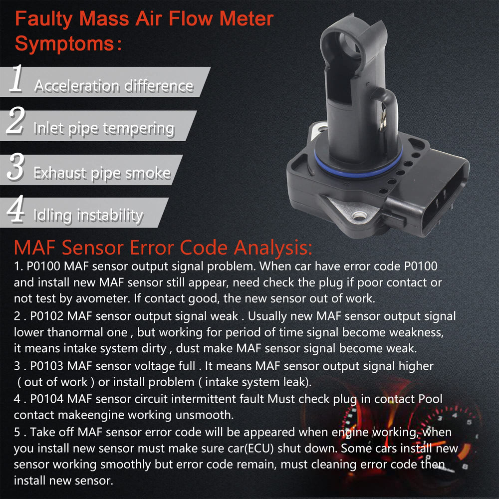 Effoexparts MAF sensor on Highlander intake for steady performance