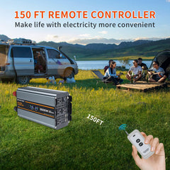 Includes battery cables and manual for straightforward setup.