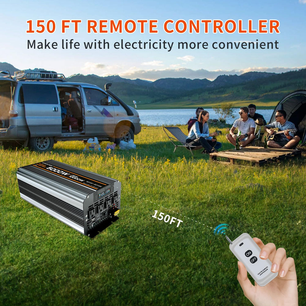 EFFORTWAY RV camping power inverter for off-grid use