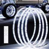 Ehaho 17-inch wheel light double-row glow for night visibility