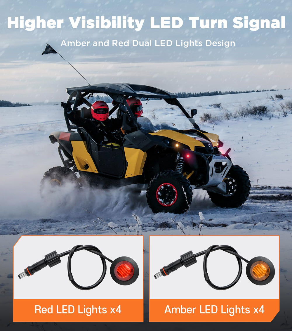 Ehaho dash-mounted rocker switch for quick, accessible control in low light.