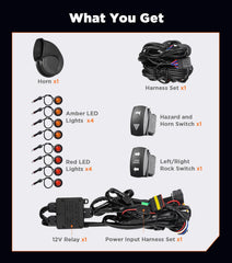 Ehaho universal-fit kit with all components included for easy compatibility.