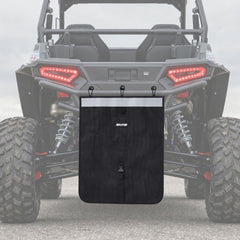 Ehaho UTV Mesh Trash Bag with reflective strip for night safety on off-road trips.