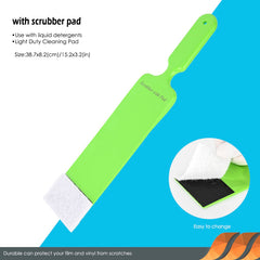 EHDIS black plastic-edge squeegee tackles narrow gaps for professional tinting.