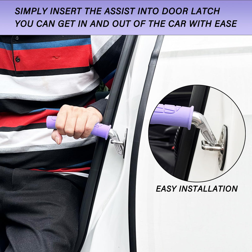 EILITWAY universal-fit auto grab bar fits most vehicles.