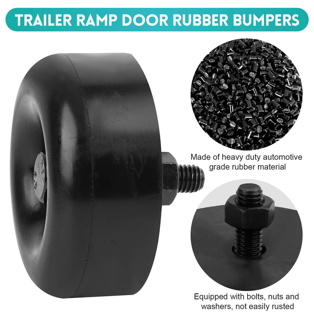 EINDER bumper screw kit included for secure mounting on trailer doors.