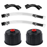 EINDER racing fuels cap set for VP jugs enables quick, spill-free refueling