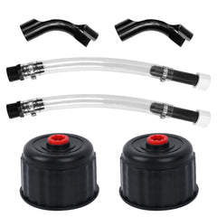 EINDER racing fuels cap set for VP jugs enables quick, spill-free refueling