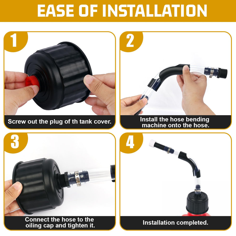 EINDER replacement caps and hoses offer race-day spares